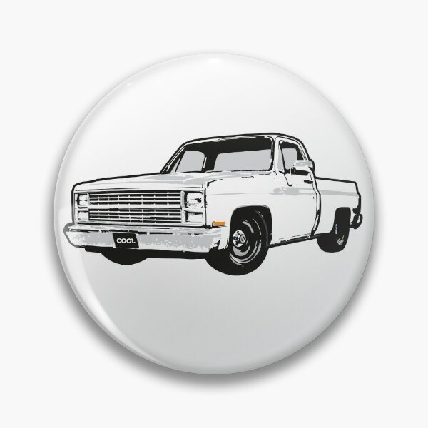 Aperçu de l'œuvre Camion C blanc des années 80 créée et vendue par CoolRide.
