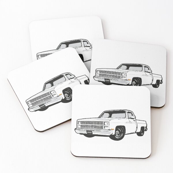 Item preview, White 80s C Truck designed and sold by CoolRide.