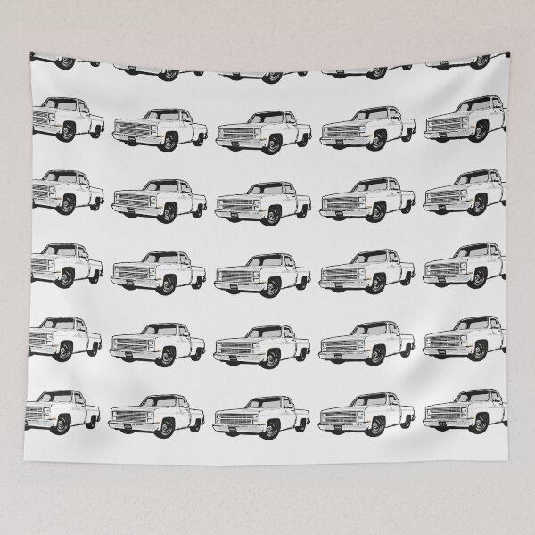 Item preview, White 80s C Truck designed and sold by CoolRide.