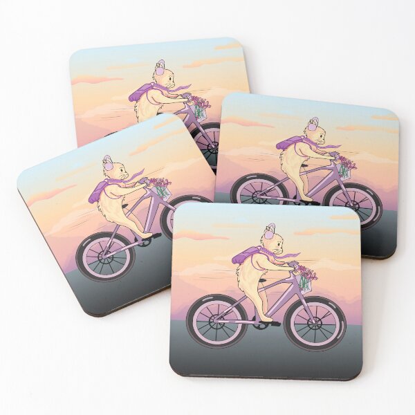 Item preview, Animals on bikes designed and sold by Bossin.