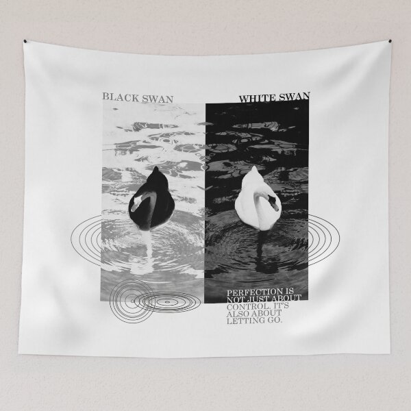 Item preview, Black swan White swan designed and sold by lapsuss.