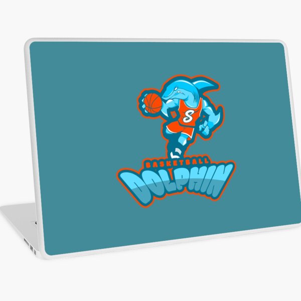 Universal 16.6-inch Miami Dolphins Retro Logo Laptop Skin