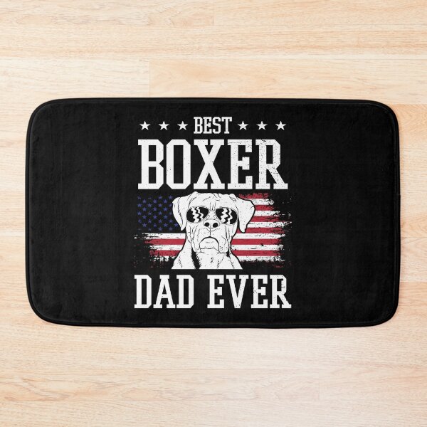Item preview, Best Boxer Dad Ever US Vintage Flag Dog Lover Fathers Day designed and sold by haselshirt.