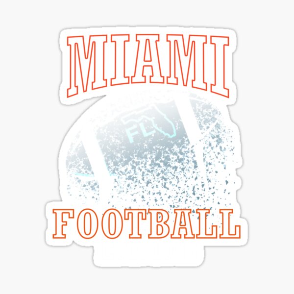 Miami Dolphins Logo NFL Sport Car Bumper Sticker Decal SIZES