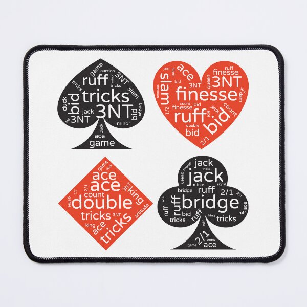 Item preview, Contract Bridge Player Bidding Duplicate Card Game Funny designed and sold by Peter Orum.