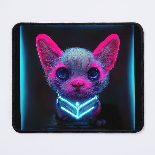 Item preview, Neon Kitten #3 designed and sold by Prilidiarts.