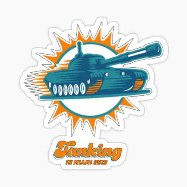 Miami Dolphins  Sticker for Sale by DeeJaysDesigns