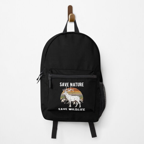 Item preview, Save Nature Save Wildlife Retro Vintage Earth Day 2021 Gifts designed and sold by haselshirt.