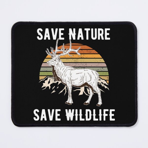 Item preview, Save Nature Save Wildlife Retro Vintage Earth Day 2021 Gifts designed and sold by haselshirt.