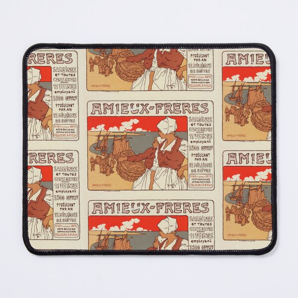 Item preview, Bières De La Meuse  -Alphonse Mucha -Art Nouveau Mucha -Vintage Alphonse Woman Nouveau designed and sold by TeeARTHY.