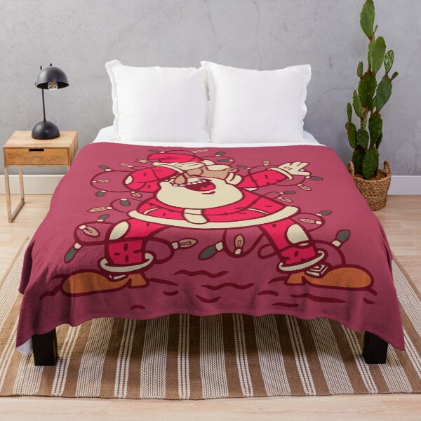 Item preview, Dabbing Santa cartoon design designed and sold by Palteeshop.