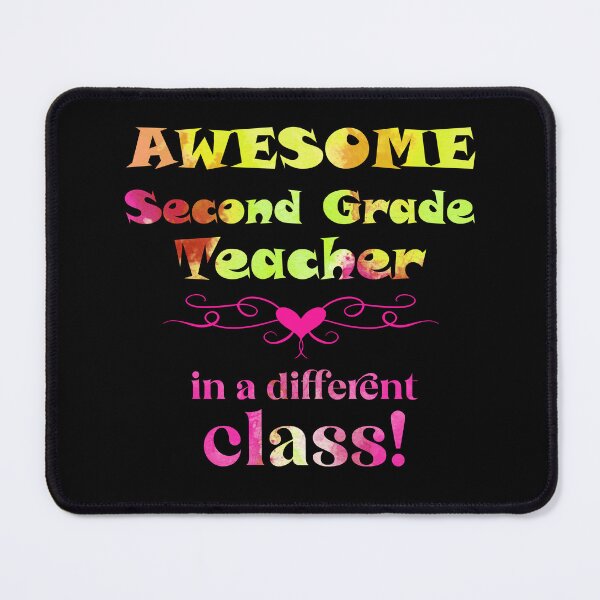 Item preview, AWESOME Second Grade Teacher in a different class designed and sold by captainpeter.