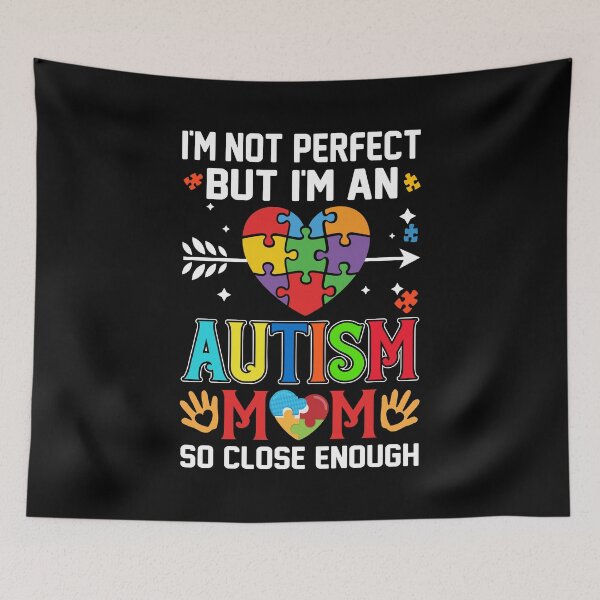 Aperçu de l'œuvre Austim Mom Mothers Day Loving Mama Proud Mommy ASD créée et vendue par haselshirt.