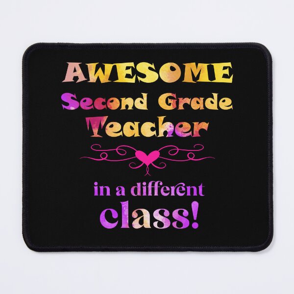 Item preview, AWESOME Second Grade Teacher in a different class designed and sold by captainpeter.