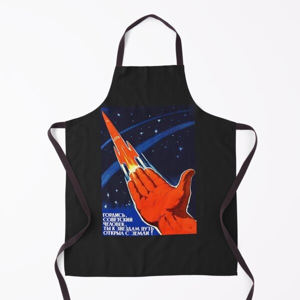 Item preview, Russian space retro poster designed and sold by gisis777.