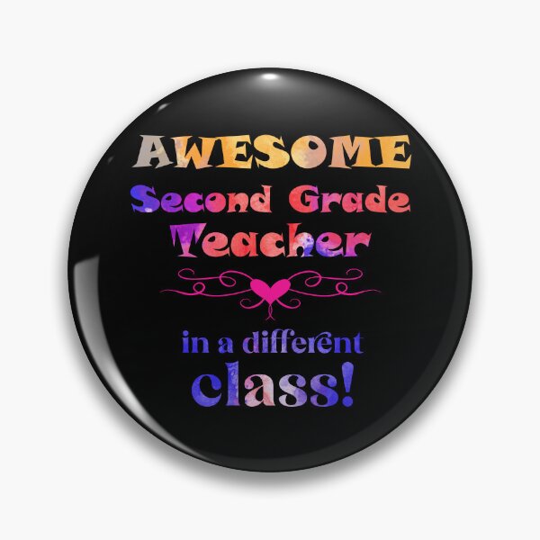 Item preview, AWESOME Second Grade Teacher in a different class designed and sold by captainpeter.