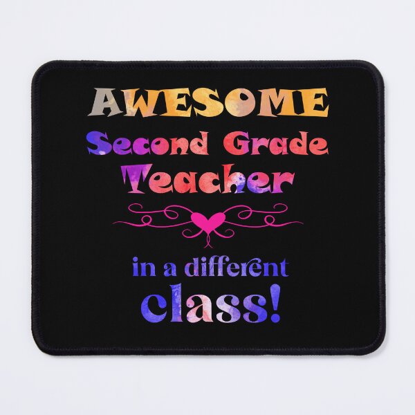 Item preview, AWESOME Second Grade Teacher in a different class designed and sold by captainpeter.