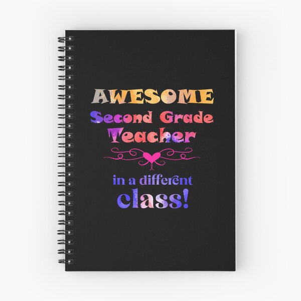 Item preview, AWESOME Second Grade Teacher in a different class designed and sold by captainpeter.
