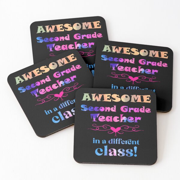 Item preview, AWESOME Second Grade Teacher in a different class designed and sold by captainpeter.