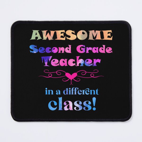 Item preview, AWESOME Second Grade Teacher in a different class designed and sold by captainpeter.