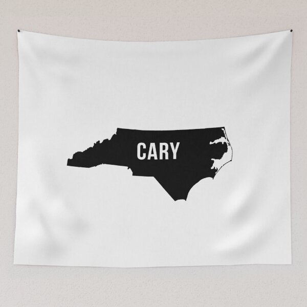 Item preview, Cary, North Carolina Silhouette designed and sold by CartoCreative.