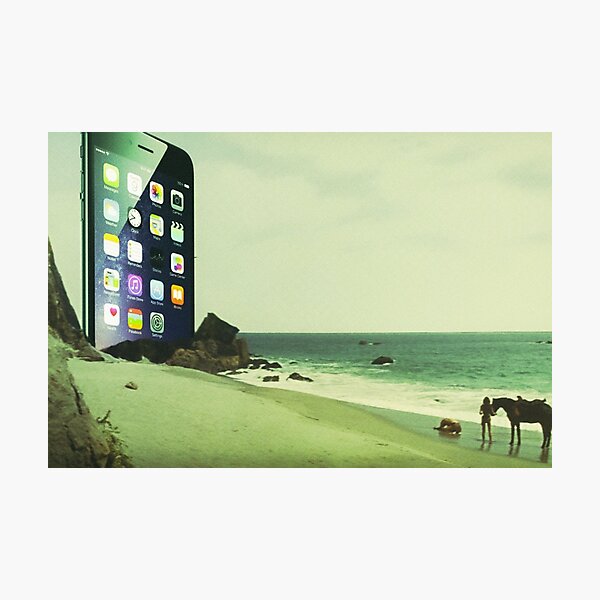 God Damned Modernity Photographic Print