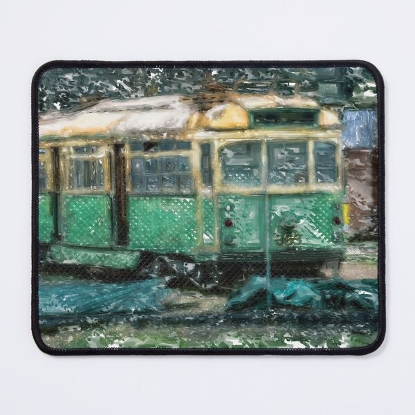 Item preview, Melbourne Tram 963 Marker Art - Abandoned at the Bendigo GasWorks in 2018 designed and sold by Steven Jodoin.