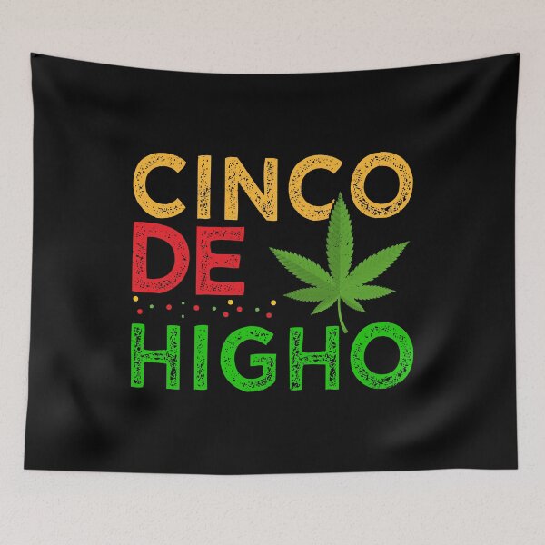 Item preview, Cinco De Higho Weed Smoker Cinco De Mayo Cannabis Pot designed and sold by haselshirt.