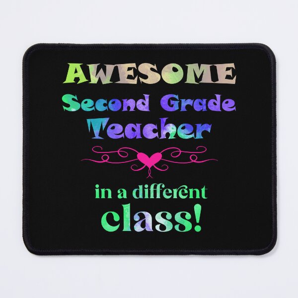 Item preview, AWESOME Second Grade Teacher in a different class designed and sold by captainpeter.