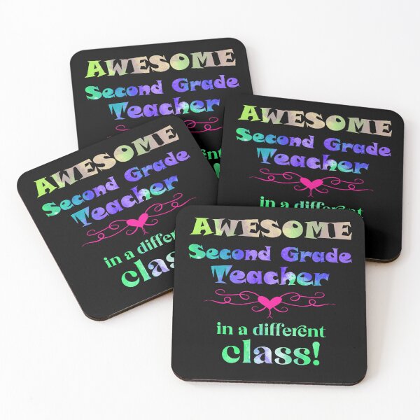 Item preview, AWESOME Second Grade Teacher in a different class designed and sold by captainpeter.