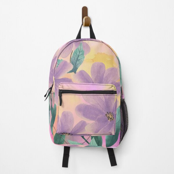 Item preview, Purple Flowers Through the Sunset designed and sold by missoundream.