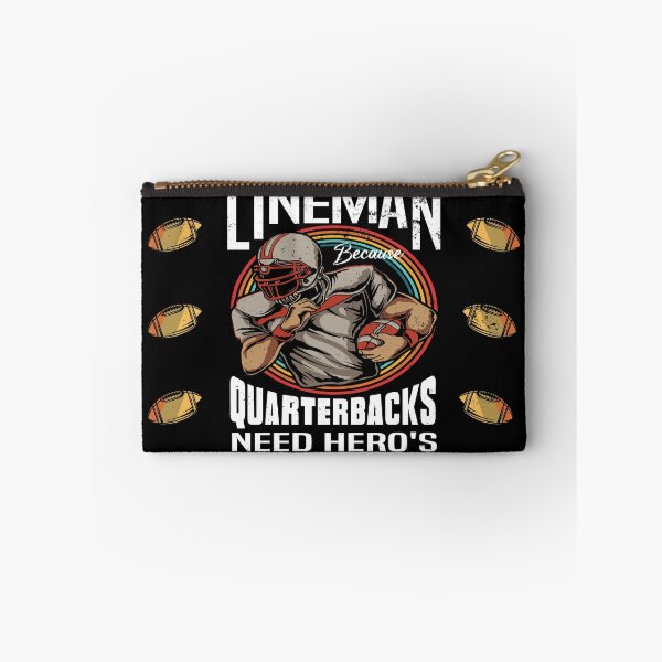Item preview, Lineman Because Quarterbacks Need Heroes - Football Lineman designed and sold by Luvjesus2.
