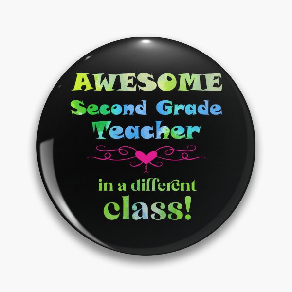 Item preview, AWESOME Second Grade Teacher in a different class designed and sold by captainpeter.