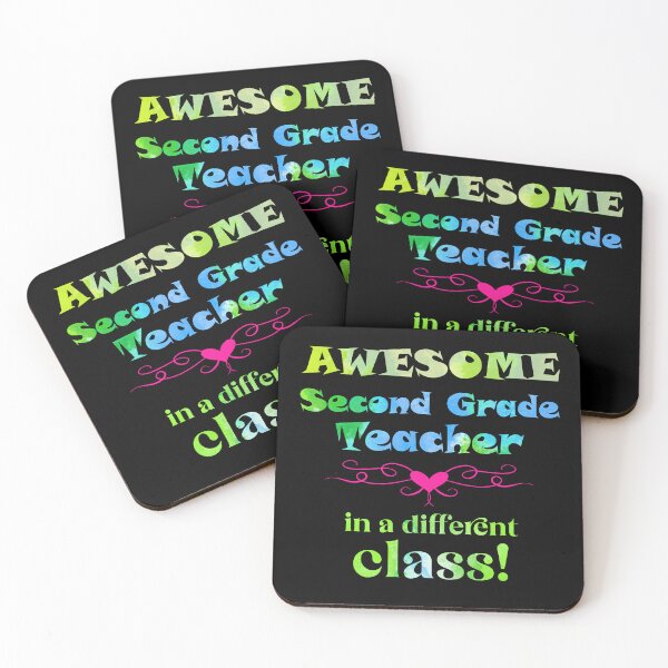 Item preview, AWESOME Second Grade Teacher in a different class designed and sold by captainpeter.