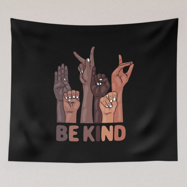 Item preview, Be Kind ASL Clothing Gift African American Black History designed and sold by haselshirt.
