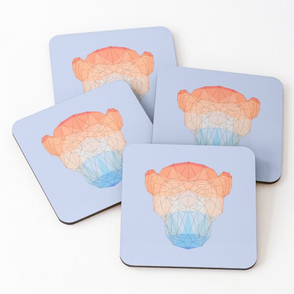 Item preview, Monkey Geometric Triangle Polygon designed and sold by franktact.
