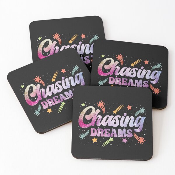 Item preview, Chasing dreams - inspirational saying designed and sold by VichallanStudio.