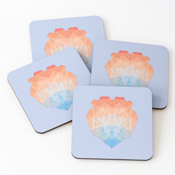 Item preview, Lion Geometric Triangle Polygon designed and sold by franktact.