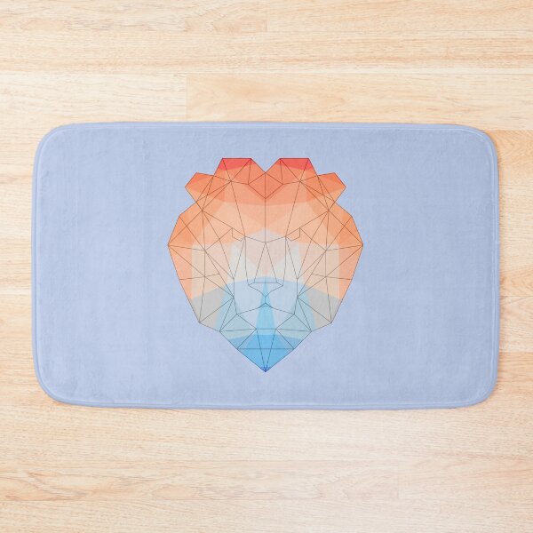 Item preview, Lion Geometric Triangle Polygon designed and sold by franktact.