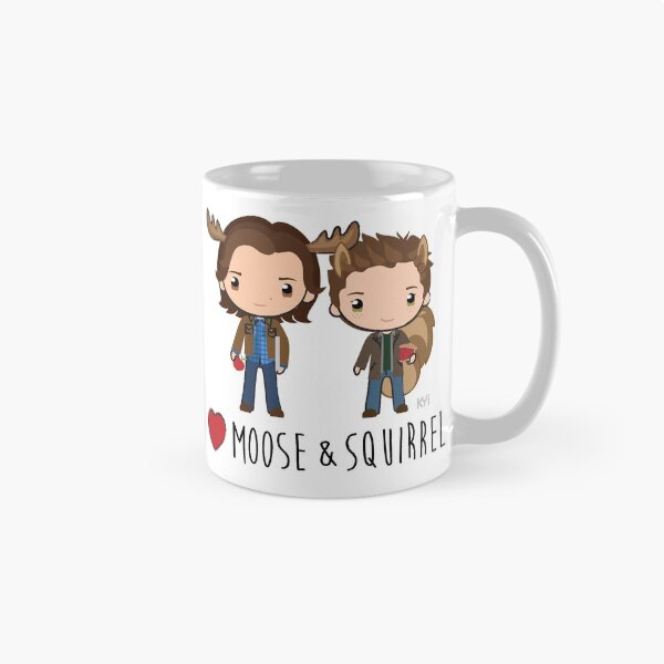 Item preview, Love Moose & Squirrel - Supernatural designed and sold by KY-i.
