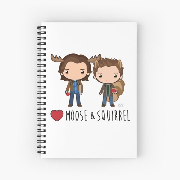 Item preview, Love Moose & Squirrel - Supernatural designed and sold by KY-i.