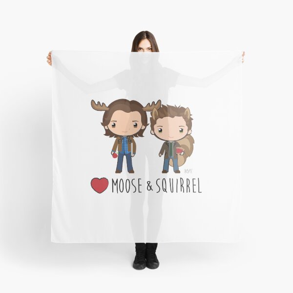 Item preview, Love Moose & Squirrel - Supernatural designed and sold by KY-i.