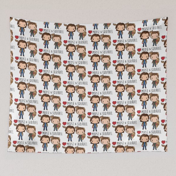 Item preview, Love Moose & Squirrel - Supernatural designed and sold by KY-i.