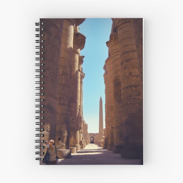 Item preview, Karnak temple in Luxor, hypostyle hall, obelisk, morning light, ancient Egypt photography, egyptian temples designed and sold by art-of-egypt.