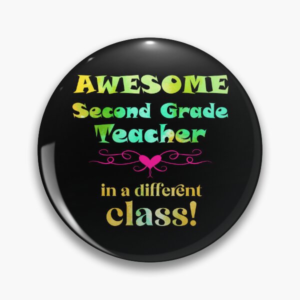 Item preview, AWESOME Second Grade Teacher in a different class designed and sold by captainpeter.