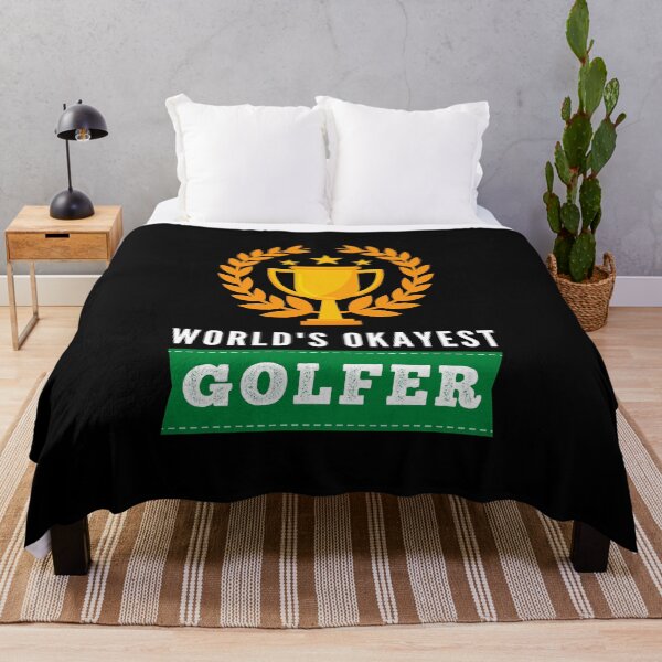 Item preview, Worlds Okayest Golfer designed and sold by peacefulcreator.