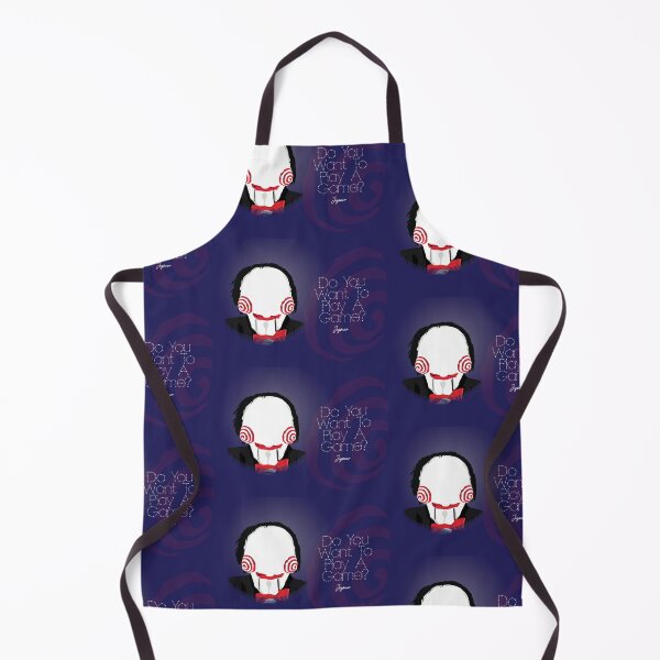 Item preview, Do You Want To Play A Game - Jigsaw - Minimalist Movie Art - Horror Film Quote designed and sold by PopCultArcade.