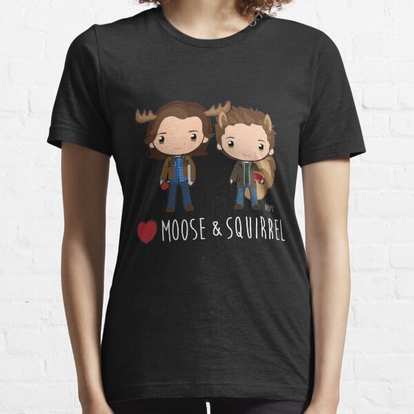 Love Moose & Squirrel - Supernatural Essential T-Shirt