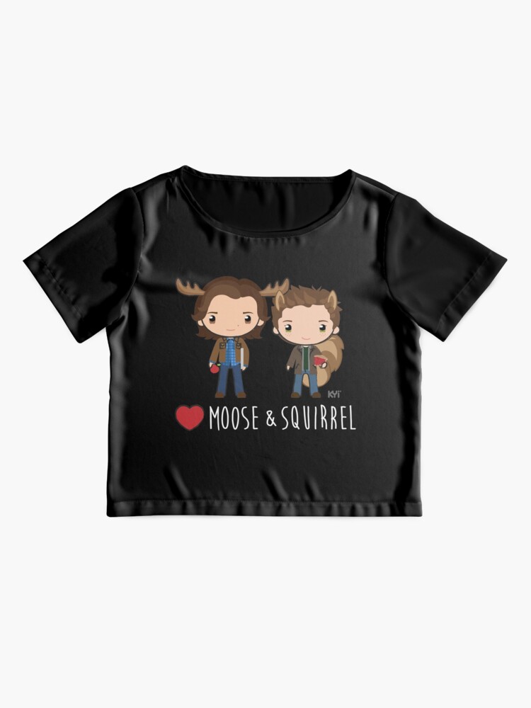 moose and squirrel supernatural shirt