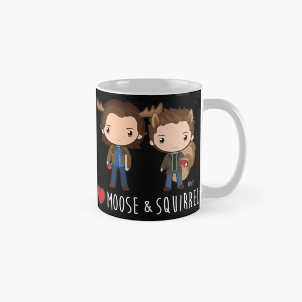 Item preview, Love Moose & Squirrel - Supernatural designed and sold by KY-i.